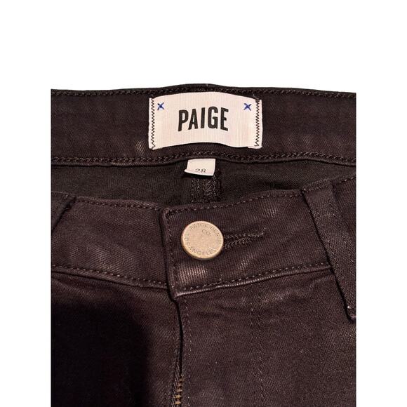 Women's Paige Verdugo Ultra Skinny Black Jeans, Size 28, EUC - Picture 3 of 4